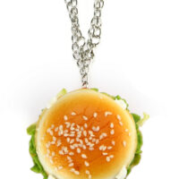 Burger Necklace