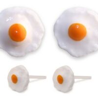 Fried Egg Earring studs