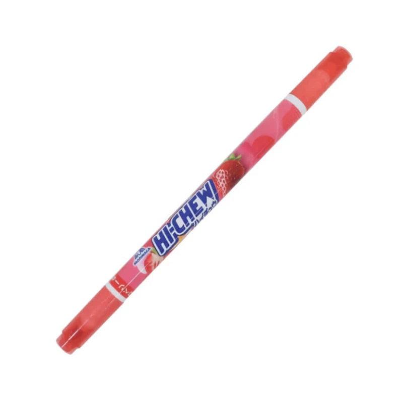hi-chew_strawberry_scented_double_marker_pen hi-chew_strawberry_scented_double_marker_pen