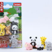Iwako Eraser Set - Animals Blister Pack