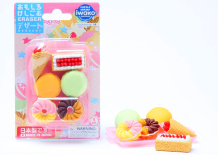 Iwako Eraser Set - Dessert Blister Pack