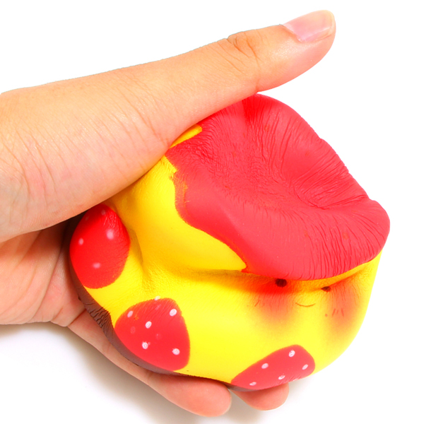 thumbnail image 2 of Jumbo Slow Rising Scented Squishy Toys – Cute Mini Soft Charm Strap Toys – Multi-Color, Assorted Present Squishys 2 of 6