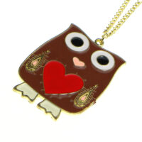 kawaii Owl Sweater Necklace