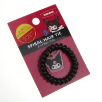 kuromi_spiral_hair_tie