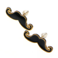 Moustache Earrings