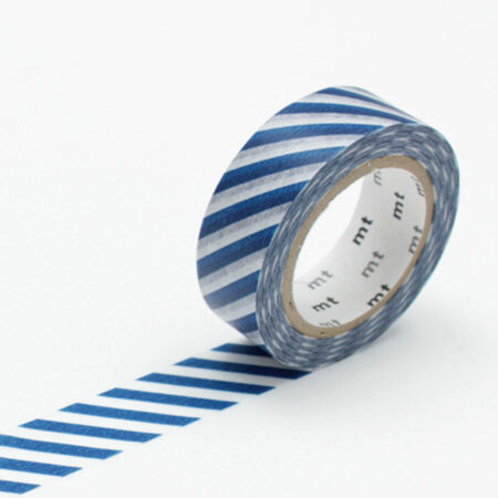mt Washi Tape - Stripe Marine Blue