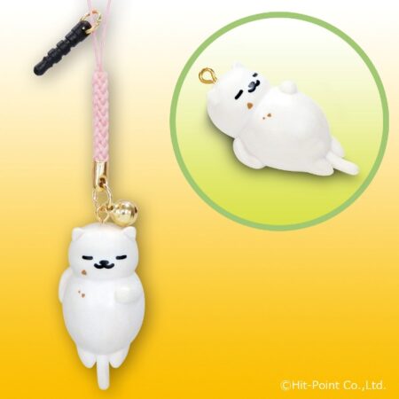 Neko Atsume Kitty Collector Phone Charm - Tubbs