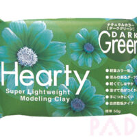 Hearty Super Lightweight Modelling Clay - Dark Green 50g