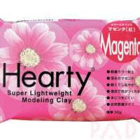 Hearty Super Lightweight Modelling Clay - Magenta 50g