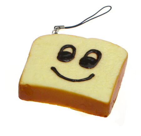 Scented Toast Squishy Charm