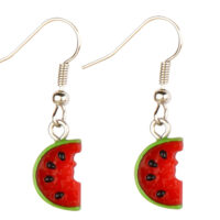 Watermelon  Drop Earrings