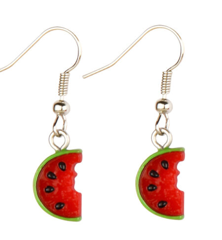 Watermelon  Drop Earrings